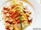 Pasta fresca triangolini porcini salsa vino ceps