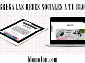 Agrega Redes Sociales Blog