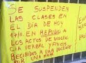 madre agredió docente Escuela suspendieron clases turno mañana