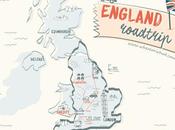 Mapa ilustrado inglaterra