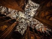 Miguel Chevalier: bóvedas celestes Iglesia Saint Eustache París