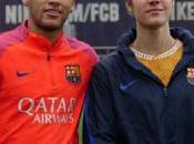 Justin Bieber, entrena Barcelona