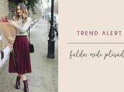 Trend alert: Falda midi plisada