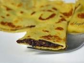 Creps morcilla queso gran padano