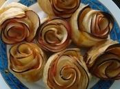 Receta Rosas Hojaldre manzana