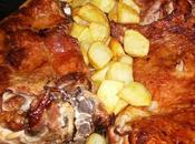 Cordero lechal asado