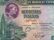 Cardenal Cisneros Catedral Toledo billete pesetas 1928