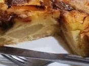 QUICHE DULCE (pera, quesitos onzas chocolate)