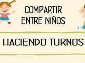Compartir todo entre niños difícil, solución: HACER TURNOS