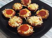 Mini pizzas berenjenas