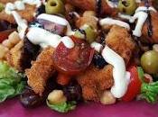 Ensalada pollo crujiente