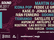 Arenal Sound 2017: Iván Ferreiro, Kase.O, León Benavente, Viva Suecia, Sexy Zebras, Despistaos, Fedde Grand...