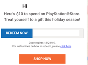 PlayStation empieza regalar dólares navidad algunas personas