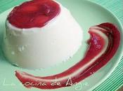 Flan vainilla crema frambuesas