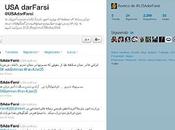 Cuenta Twitter creada Departamento Estado farsi para alentar protestas Irán