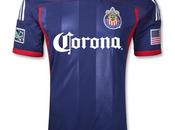 Camiseta Adidas visitante Chivas USA; 2011-2012