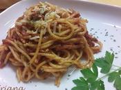 Espaguetis cintas jamon chorizo Espuña