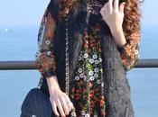 Encaje, transparencias flores