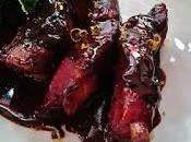 Costillas glaseadas chocolate