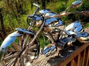Espectaculares motocicletas hechas exclusivamente cucharas dobladas