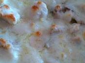 Pollo bechamel champiñones