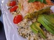 Pavo relleno guacamole