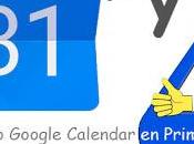 Actividades diferentes aula Google Calendar