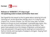 Splatoon llegaría agosto según GAME