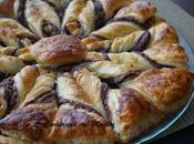 Estrella hojaldre Nutella