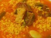 Receta fácil arroz caldoso costillas