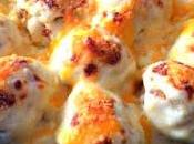 Huevos rellenos carne, aceitunas pimiento