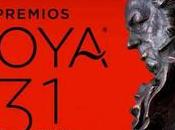 XXXI Edición Premios Goya 2017