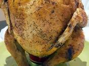 Pollo sentado cerveza