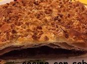 Coca rellena Nutella