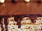 Tarta Galletas Café Baño Chocolate