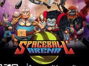 disponible gratis SpaceBall Arena AppStore, juego español competitivo!