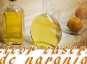 Licor casero naranja