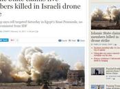 terroristas ISIS podido abatidos dron israelí.
