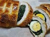 Rollo hojaldre relleno
