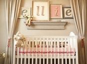 Infantiles ideas para decorar cuarto bebe niña