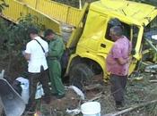 Accidente masivo Cienfuegos: muertos lesionados