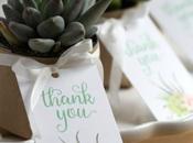 Detalles handmade suculentas para invitados boda