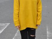 Look day: Maxi yellow sweater