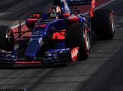 Daniil Kvyat muestra contento tras completar vueltas test