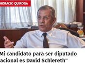 candidato para diputado nacional David Schlereth"