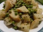 Salade céleri-rave petits pois celeriac peas salad ensalada apio nabo guisantes سلطة الكرفس اللفتي البازلاء