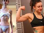 increíble transformación Fiona Chrystal: anorexia luchadora artes marciales mixtas