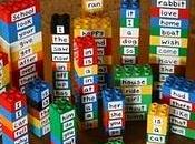 Juguetes caseros ecológicos: Transformar Lego Duplo para aprender leer escribir