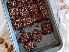 cuadrados chocolate caramelo salado #cookiesandkindness
