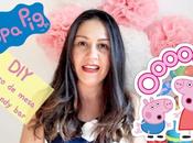 centro mesa peppa para candy